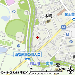 茨城県常陸太田市木崎一町4125-2周辺の地図