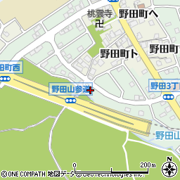 石川県金沢市野田3丁目94周辺の地図