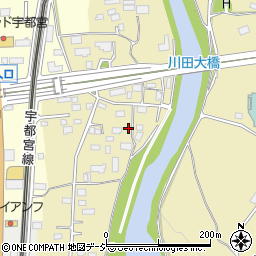栃木県宇都宮市川田町1377周辺の地図