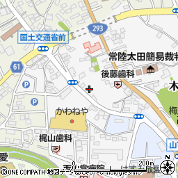 茨城県常陸太田市木崎二町849周辺の地図