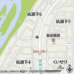 長野県千曲市杭瀬下6丁目18周辺の地図