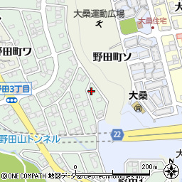 石川県金沢市野田2丁目372周辺の地図