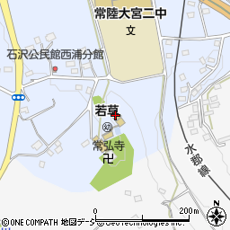 茨城県常陸大宮市石沢1468-4周辺の地図