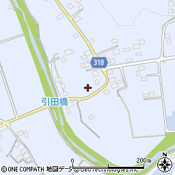 茨城県常陸大宮市石沢1257-4周辺の地図