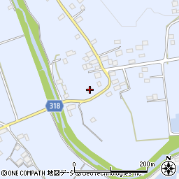 茨城県常陸大宮市石沢1257-4周辺の地図