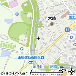 茨城県常陸太田市木崎一町4129周辺の地図