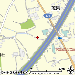 栃木県鹿沼市茂呂431周辺の地図