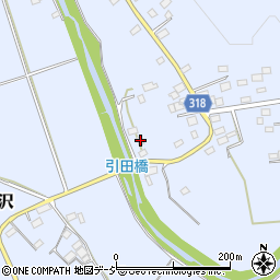 茨城県常陸大宮市石沢1266-2周辺の地図