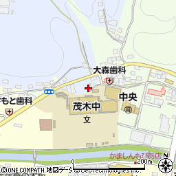 栃木県芳賀郡茂木町小井戸92周辺の地図