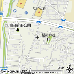 栃木県宇都宮市西川田町1046周辺の地図