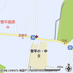 長野県上田市菅平高原1231-5周辺の地図