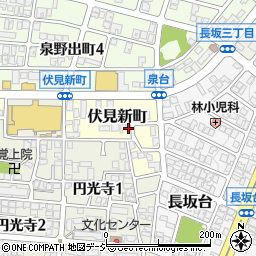 石川県金沢市伏見新町269周辺の地図