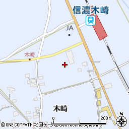 長野県大町市平木崎8913周辺の地図