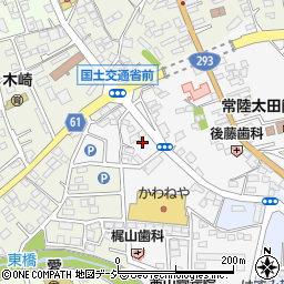 茨城県常陸太田市木崎二町873-5周辺の地図