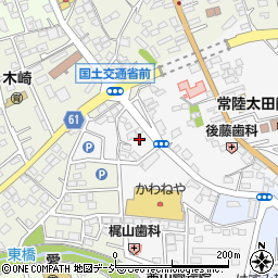 茨城県常陸太田市木崎二町873-5周辺の地図