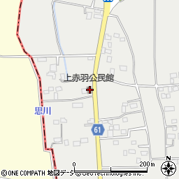 栃木県芳賀郡市貝町赤羽3480周辺の地図