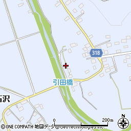 茨城県常陸大宮市石沢1264周辺の地図