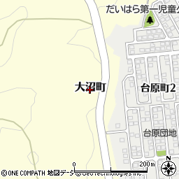 茨城県日立市大沼町周辺の地図