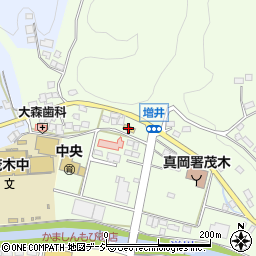 セブンイレブン茂木増井店周辺の地図