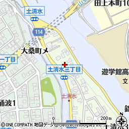 石川県金沢市土清水3丁目275周辺の地図