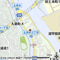 石川県金沢市土清水3丁目272周辺の地図