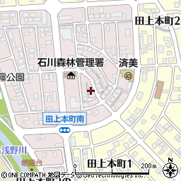 石川県金沢市朝霧台2丁目37周辺の地図