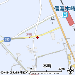 長野県大町市平木崎8928周辺の地図