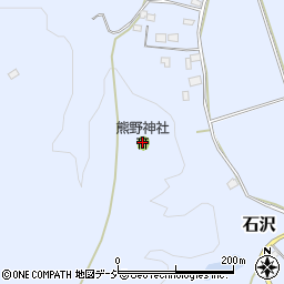 熊野神社周辺の地図