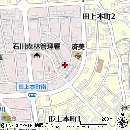 石川県金沢市朝霧台2丁目54周辺の地図