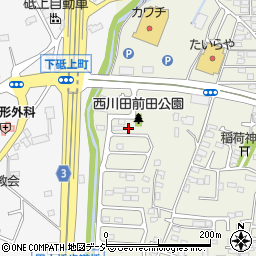 栃木県宇都宮市西川田町852周辺の地図