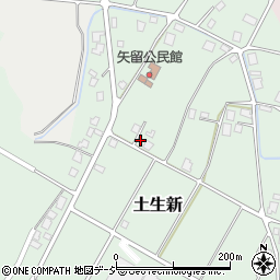 富山県南砺市土生新1239周辺の地図