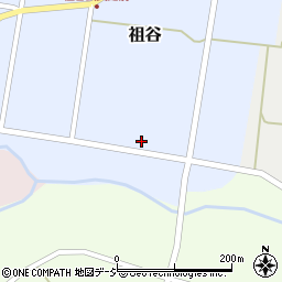 富山県南砺市祖谷275周辺の地図