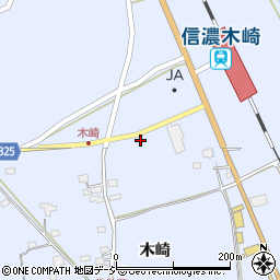 長野県大町市平木崎8933周辺の地図