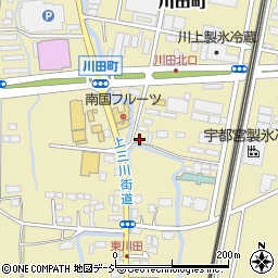 栃木県宇都宮市川田町789周辺の地図