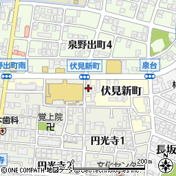 石川県金沢市伏見新町277周辺の地図