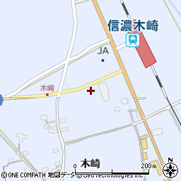 長野県大町市平木崎8932周辺の地図