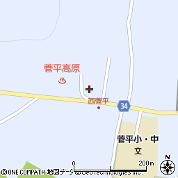 長野県上田市菅平高原1223-170周辺の地図