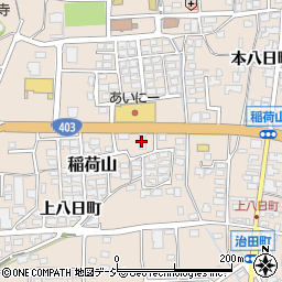 長野信用金庫稲荷山支店周辺の地図