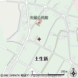 富山県南砺市土生新1238周辺の地図