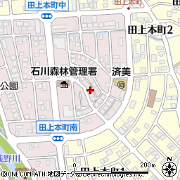 石川県金沢市朝霧台2丁目41周辺の地図