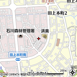 石川県金沢市朝霧台2丁目68周辺の地図