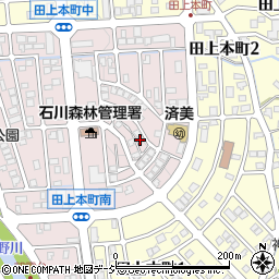 石川県金沢市朝霧台2丁目52周辺の地図