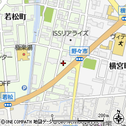 日産プリンス金沢ＵＣＡＲＳ野々市周辺の地図