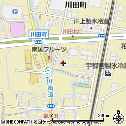 栃木県宇都宮市川田町787周辺の地図