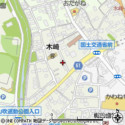 茨城県常陸太田市木崎一町706-1周辺の地図