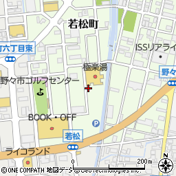 石川県野々市市若松町18周辺の地図