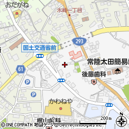 茨城県常陸太田市木崎二町840周辺の地図
