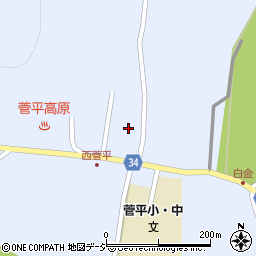 長野県上田市菅平高原1232周辺の地図