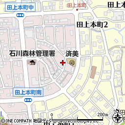 石川県金沢市朝霧台2丁目69周辺の地図