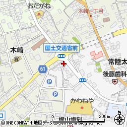 茨城県常陸太田市木崎二町899-7周辺の地図
